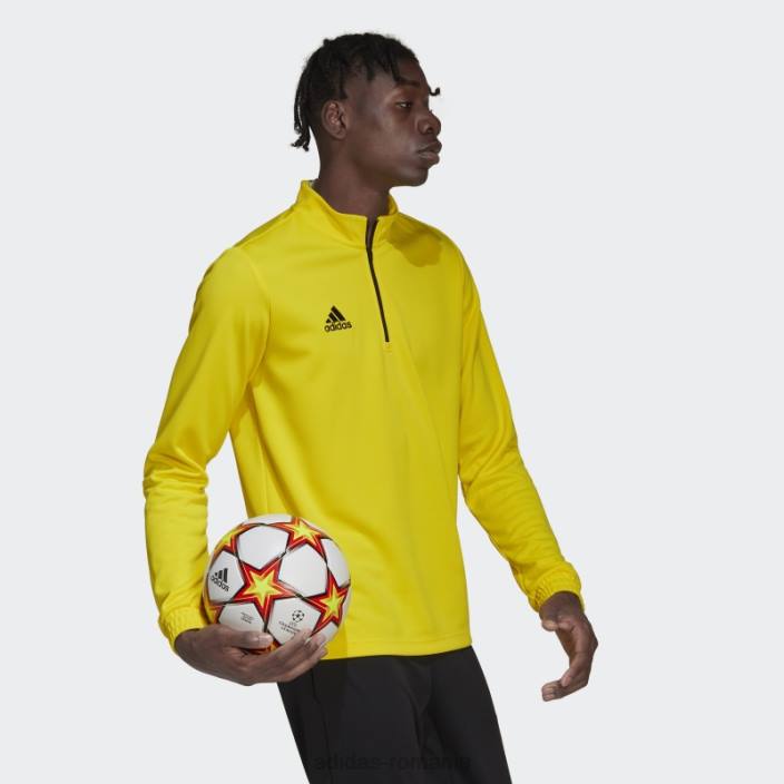 Adidas top de antrenament entrada 22 galben bărbați galben/negru 2JBN15223