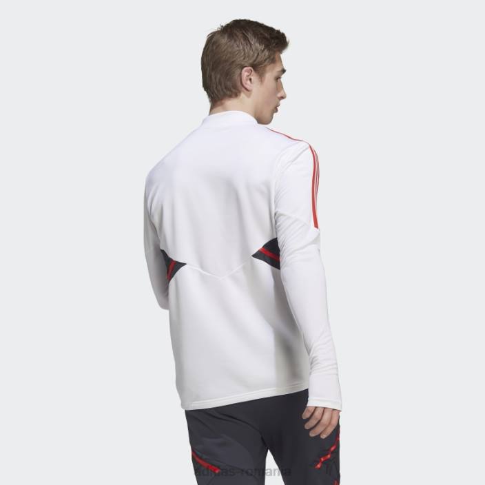 Adidas top de antrenament fc bayern condivo 22 alb bărbați alb 2JBN14137