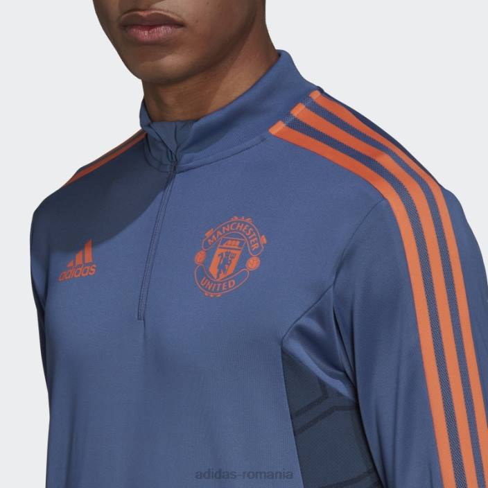 Adidas top de antrenament manchester united condivo 22 albastru bărbați albastru 2JBN13880