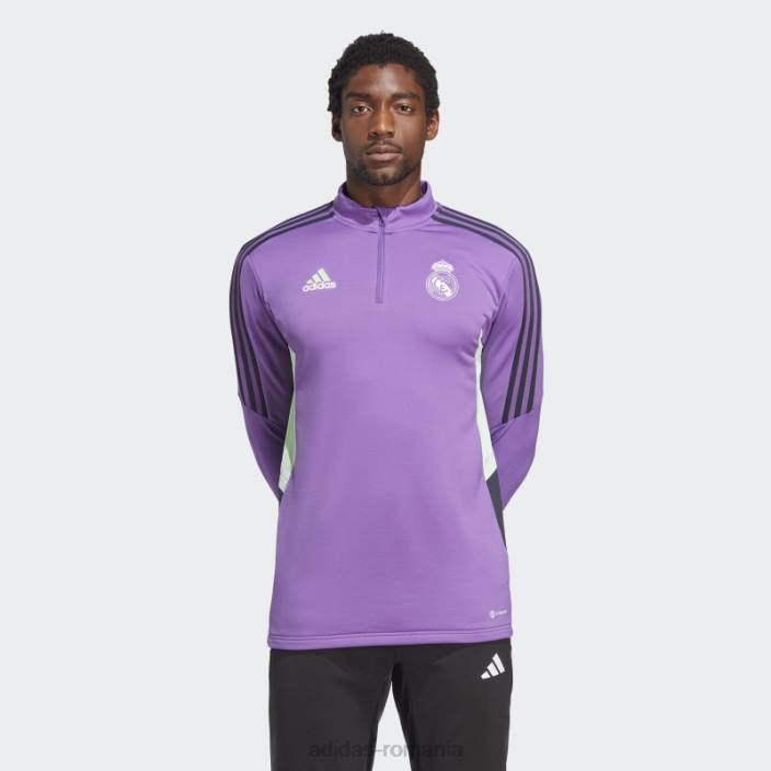 Adidas top de antrenament mov real madrid condivo 22 bărbați Violet 2JBN6119