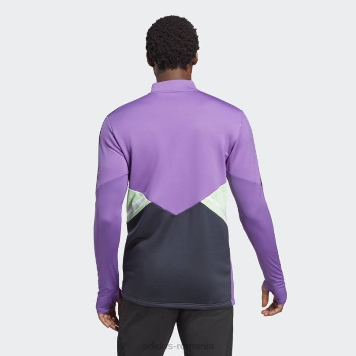 Adidas top de antrenament mov real madrid condivo 22 bărbați Violet 2JBN6119