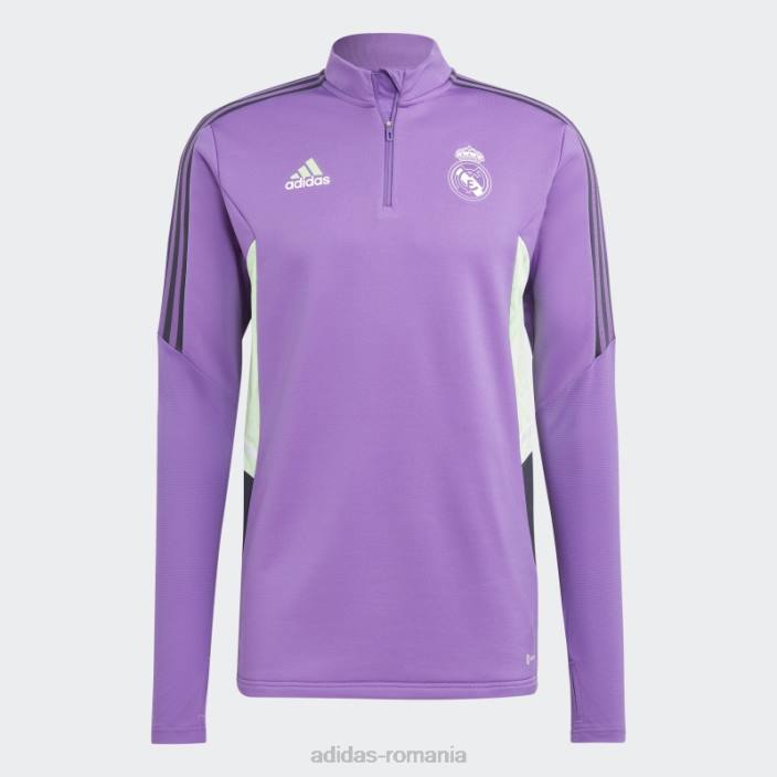 Adidas top de antrenament mov real madrid condivo 22 bărbați Violet 2JBN6119