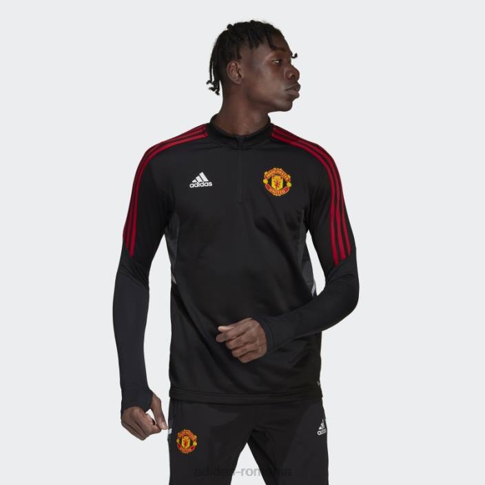 Adidas top de antrenament negru manchester united condivo 22 bărbați negru 2JBN13870