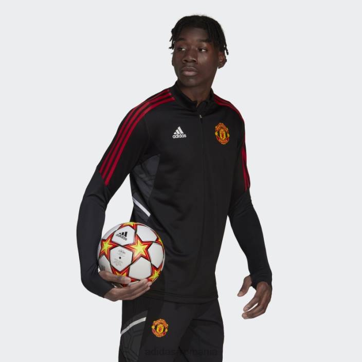 Adidas top de antrenament negru manchester united condivo 22 bărbați negru 2JBN13870