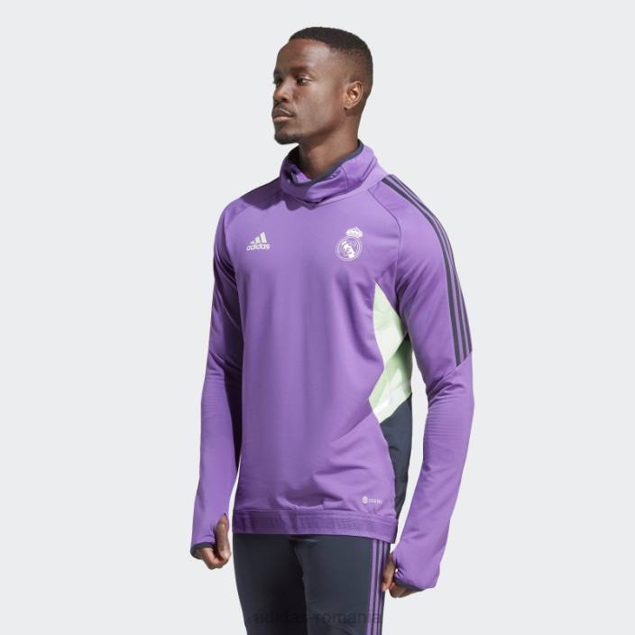 Adidas top de antrenament real madrid condivo 22 pro violet bărbați Violet 2JBN13549