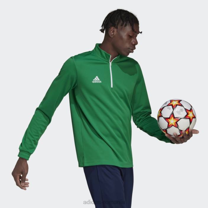 Adidas top de antrenament verde entrada 22 adidas bărbați verde/alb 2JBN13785
