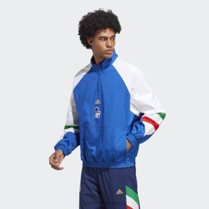 Adidas top iconic albastru regal italia bărbați albastru regal 2JBN5891