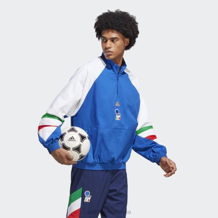 Adidas top iconic albastru regal italia bărbați albastru regal 2JBN5891