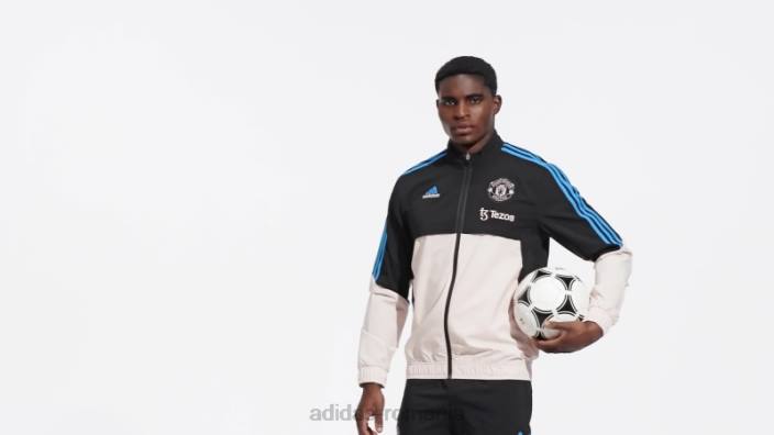 Adidas top negru manchester united condivo 22 de prezentare bărbați negru/roz glacial 2JBN13438