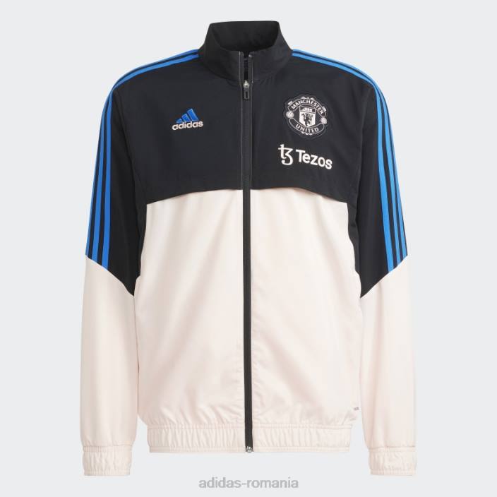 Adidas top negru manchester united condivo 22 de prezentare bărbați negru/roz glacial 2JBN13438