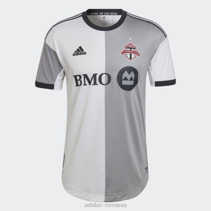 Adidas toronto fc 22/23 deplasare tricou autentic alb adidas bărbați alb/onix deschis 2JBN7482