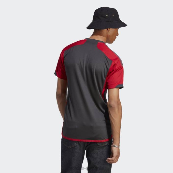 Adidas toronto fc 23/24 home tricou autentic gri solid adidas bărbați gri/rosu solid 2JBN6312