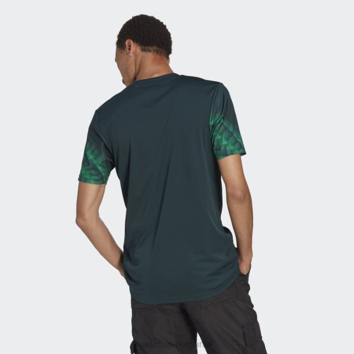 Adidas tricou adidas de pre-meci de noapte verde mexic bărbați noapte verde/verde 2JBN7257