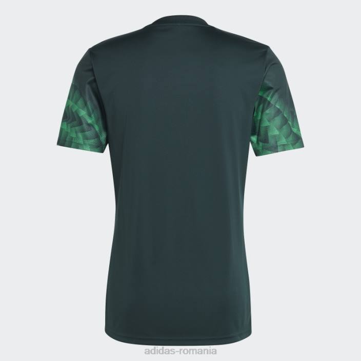 Adidas tricou adidas de pre-meci de noapte verde mexic bărbați noapte verde/verde 2JBN7257