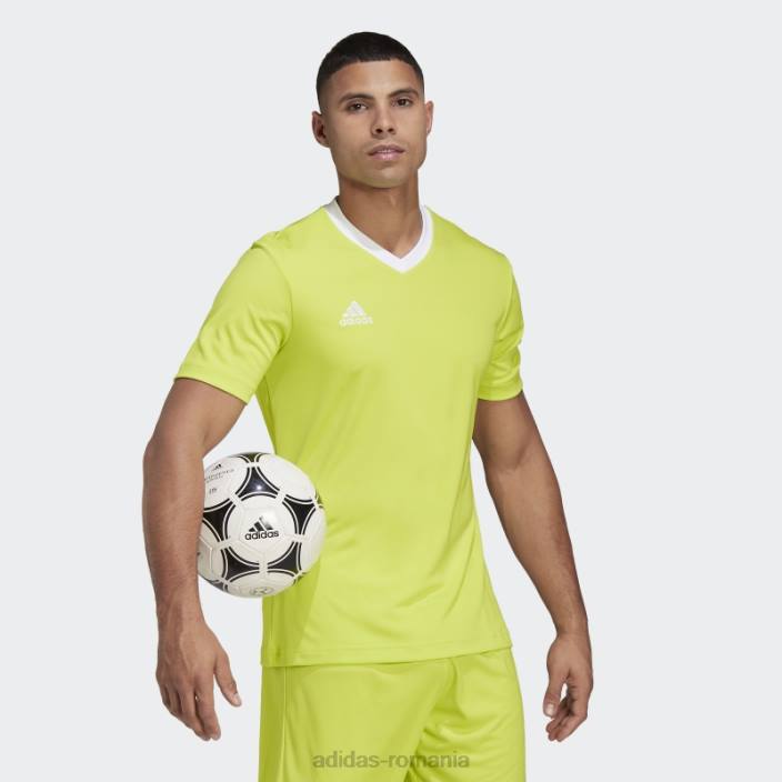 Adidas tricou adidas entrada 22 galben sol bărbați galben sol 2JBN13509