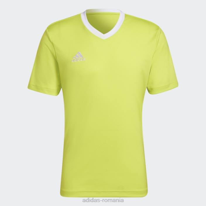 Adidas tricou adidas entrada 22 galben sol bărbați galben sol 2JBN13509