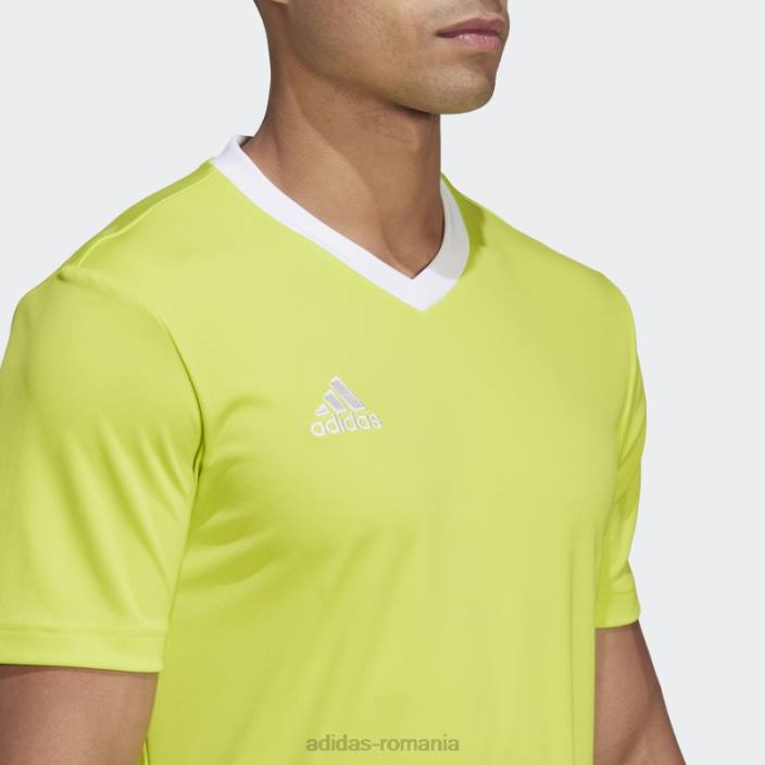 Adidas tricou adidas entrada 22 galben sol bărbați galben sol 2JBN13509
