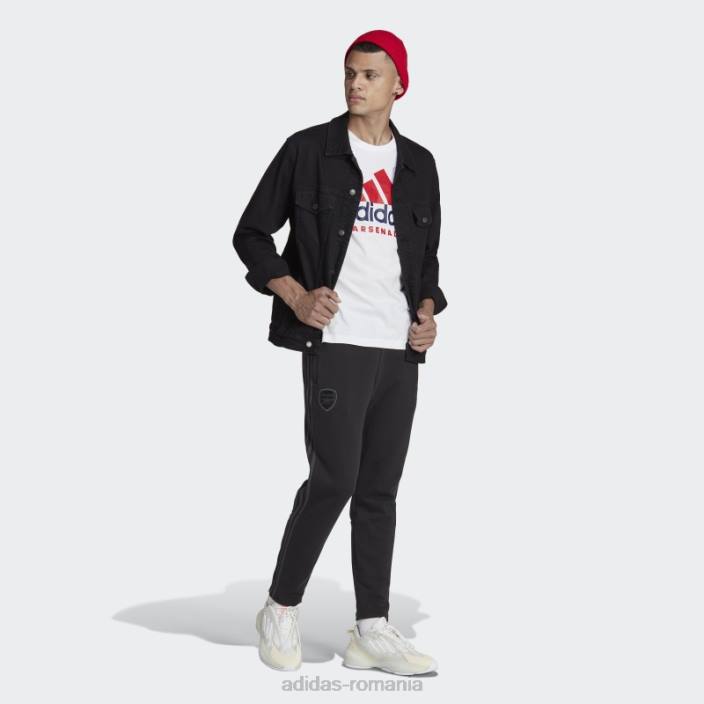 Adidas tricou alb arsenal DNA bărbați alb 2JBN13589