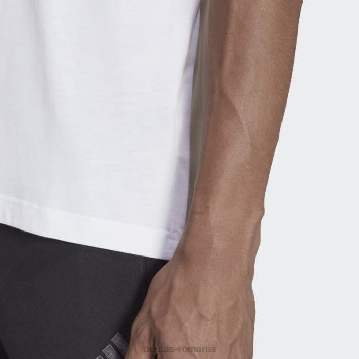 Adidas tricou alb arsenal DNA bărbați alb 2JBN13589