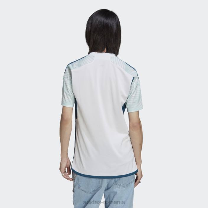 Adidas tricou alb bosnia 22 deplasare bărbați alb 2JBN14128