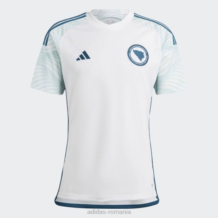Adidas tricou alb bosnia 22 deplasare bărbați alb 2JBN14128
