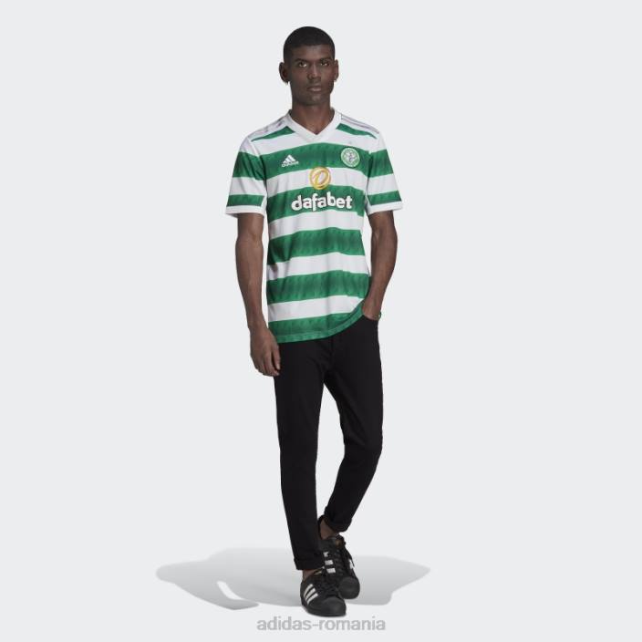 Adidas tricou alb celtic fc 22/23 acasă bărbați alb 2JBN13181