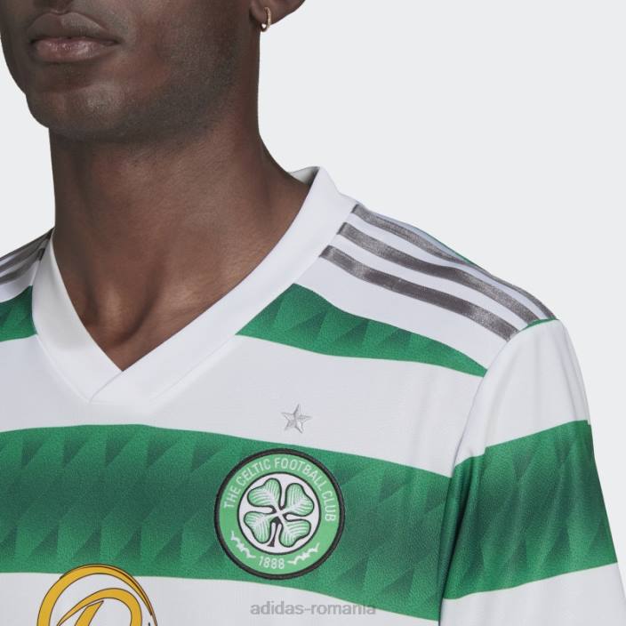 Adidas tricou alb celtic fc 22/23 acasă bărbați alb 2JBN13181