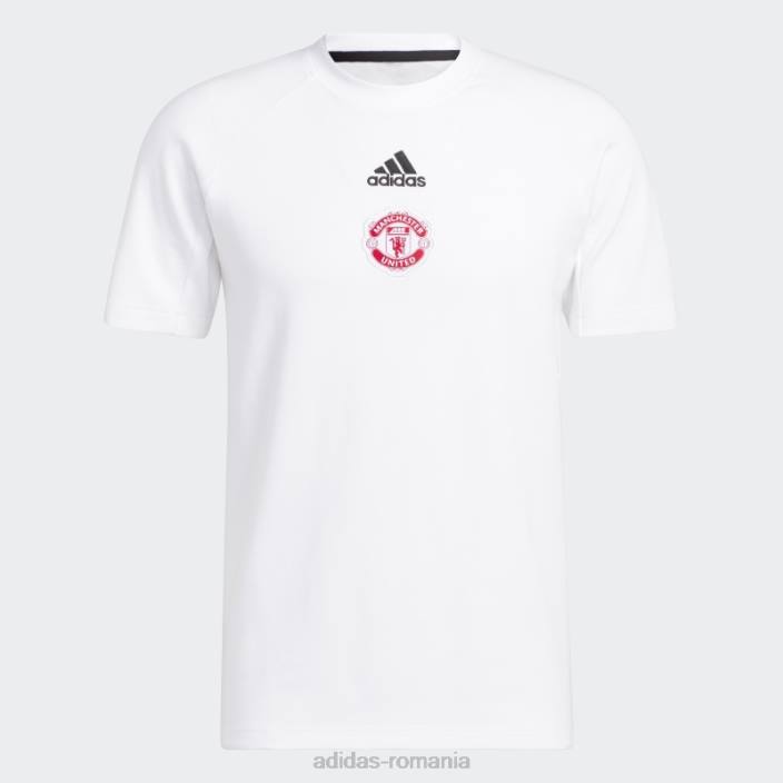 Adidas tricou alb de călătorie manchester united bărbați alb 2JBN14320