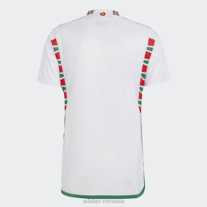 Adidas tricou alb deplasare gales 22 bărbați alb 2JBN1238