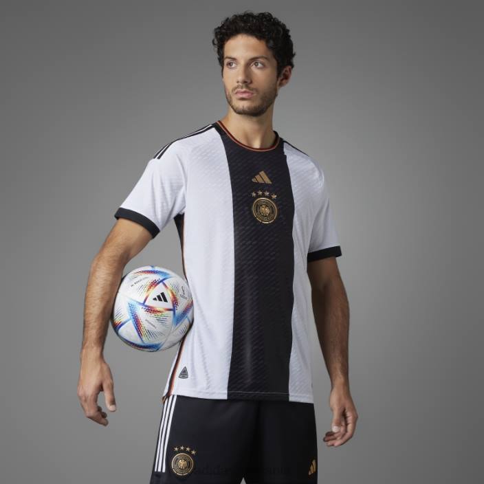 Adidas tricou alb germany 22 home autentic bărbați alb 2JBN6796