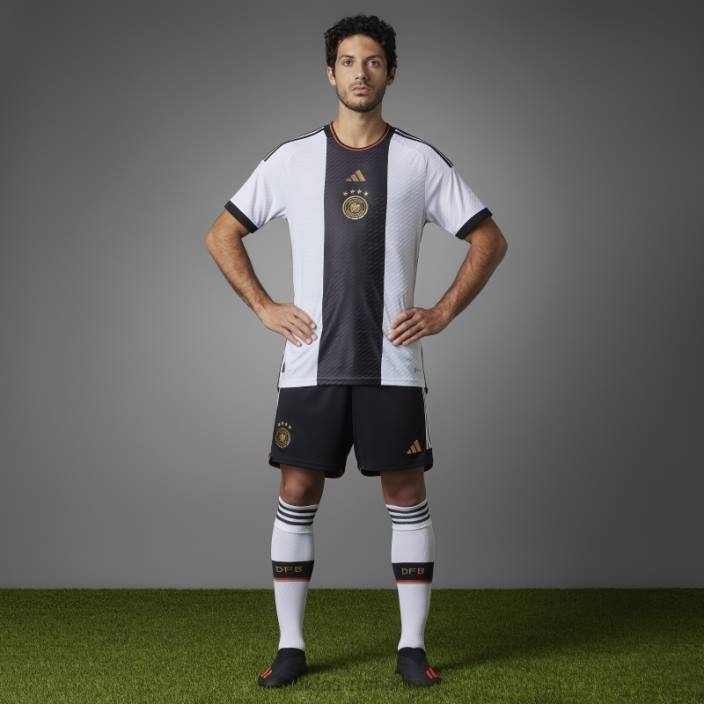 Adidas tricou alb germany 22 home autentic bărbați alb 2JBN6796