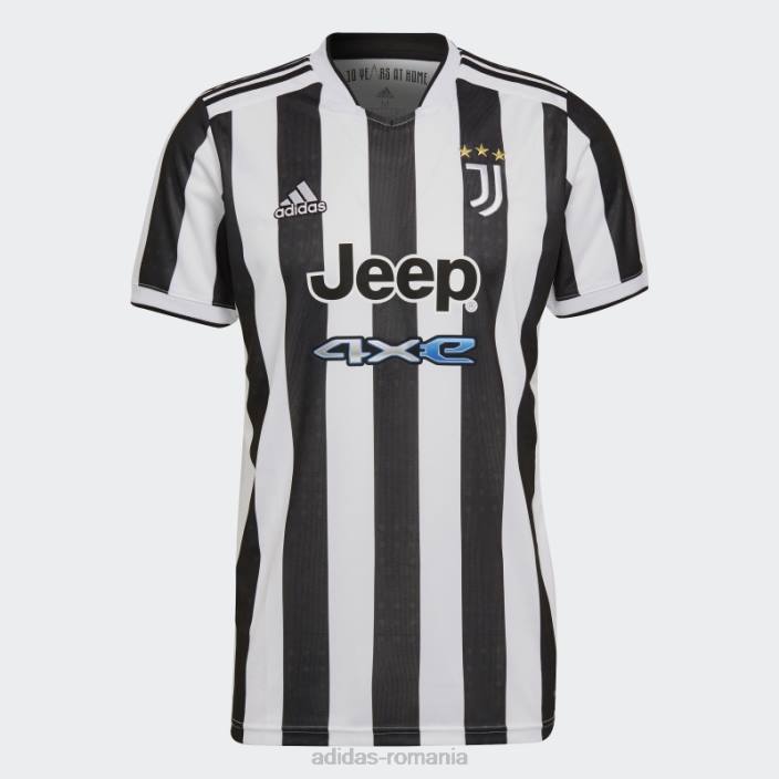 Adidas tricou alb juventus 21/22 acasă bărbați alb negru 2JBN15257