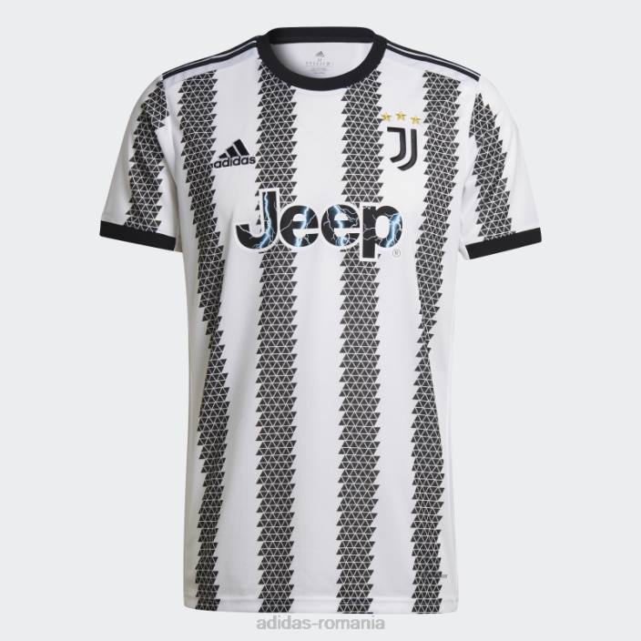 Adidas tricou alb juventus 22/23 home adidas bărbați alb negru 2JBN783