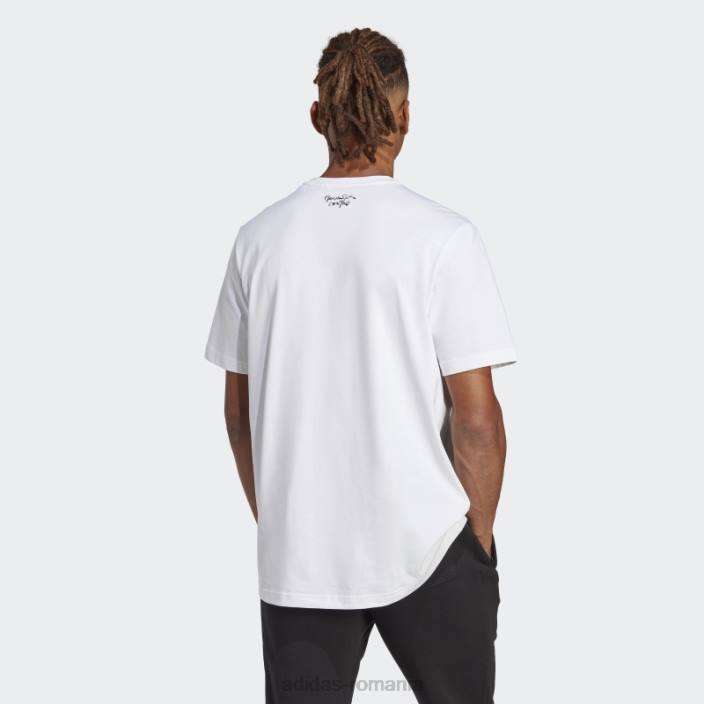 Adidas tricou alb manchester united chinese story adidas bărbați alb 2JBN14037
