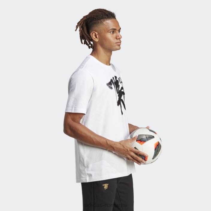 Adidas tricou alb manchester united chinese story adidas bărbați alb 2JBN14037