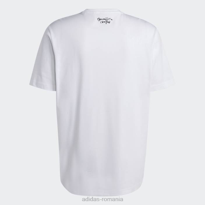 Adidas tricou alb manchester united chinese story adidas bărbați alb 2JBN14037