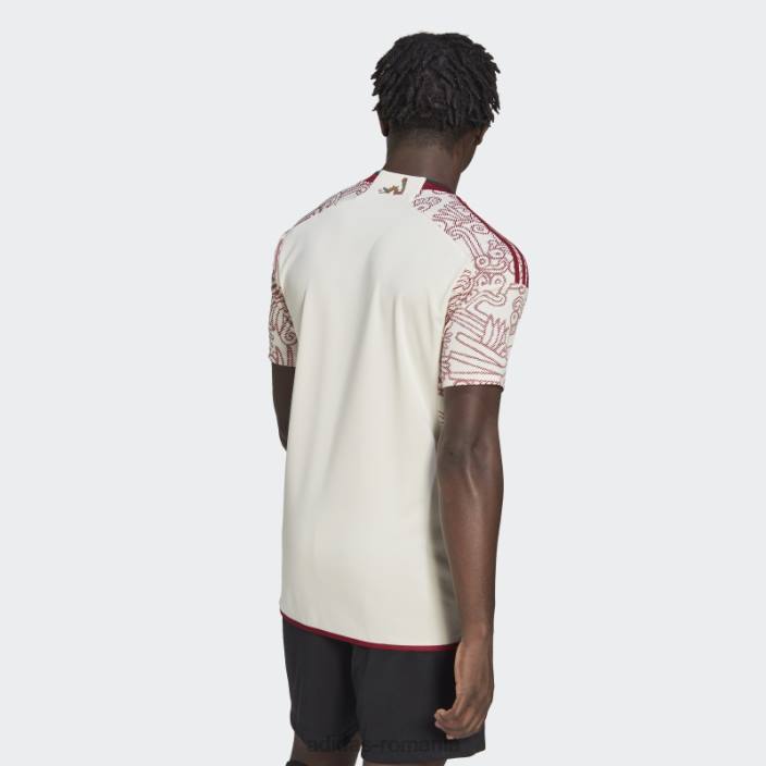Adidas tricou alb mexic 22 deplasare adidas bărbați alb 2JBN6813