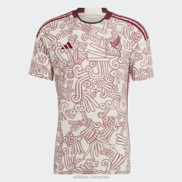 Adidas tricou alb mexic 22 deplasare adidas bărbați alb 2JBN6813