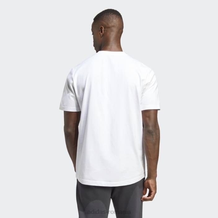 Adidas tricou alb real madrid chinese story bărbați alb 2JBN14290