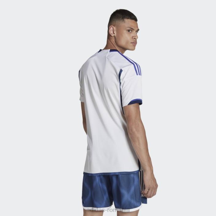 Adidas tricou alb scoția 22 deplasare adidas bărbați alb 2JBN1239