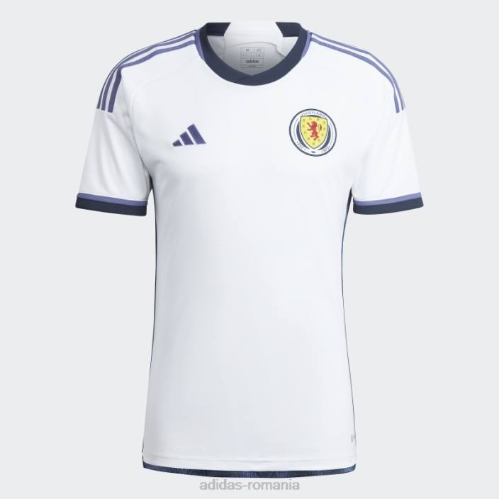 Adidas tricou alb scoția 22 deplasare adidas bărbați alb 2JBN1239