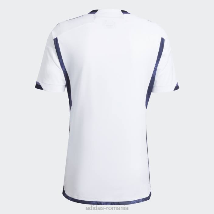 Adidas tricou alb scoția 22 deplasare adidas bărbați alb 2JBN1239