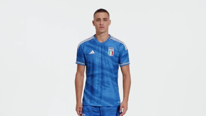 Adidas tricou albastru italia 2023 acasă autentic bărbați albastru 2JBN6454