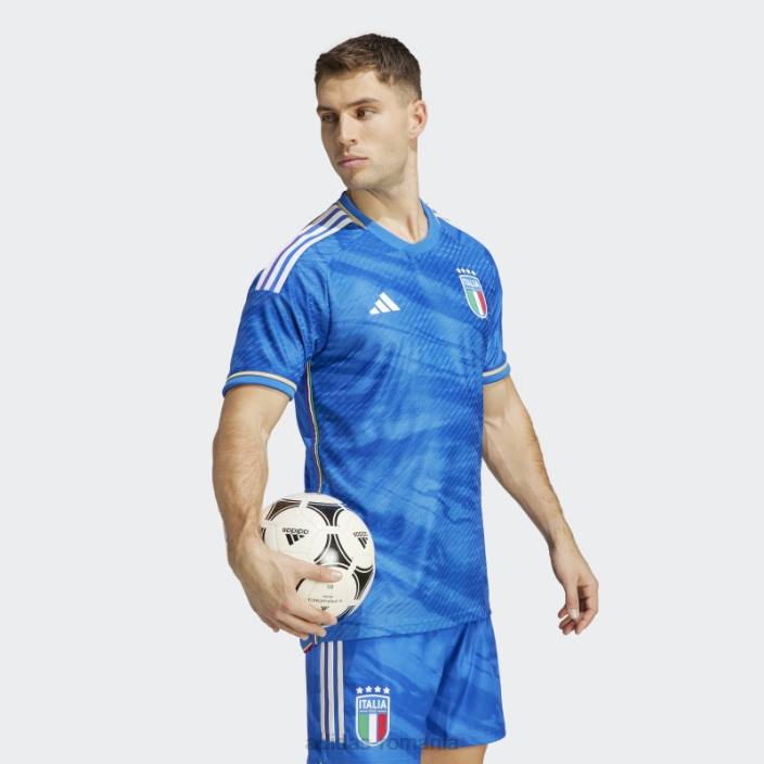 Adidas tricou albastru italia 2023 acasă autentic bărbați albastru 2JBN6454