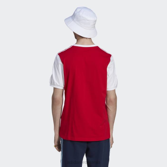 Adidas tricou arsenal 3 dungi stacojiu bărbați stacojiu 2JBN13729