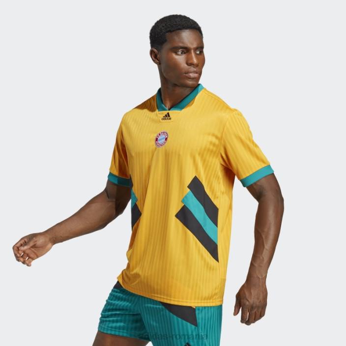 Adidas tricou auriu fc bayern icon bărbați aur 2JBN5836