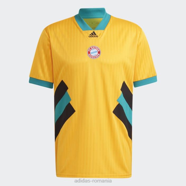 Adidas tricou auriu fc bayern icon bărbați aur 2JBN5836