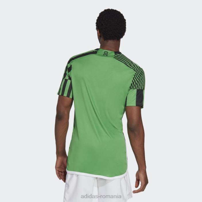 Adidas tricou austin fc 23/24 home alb fierbinte bărbați verde/alb real 2JBN15226