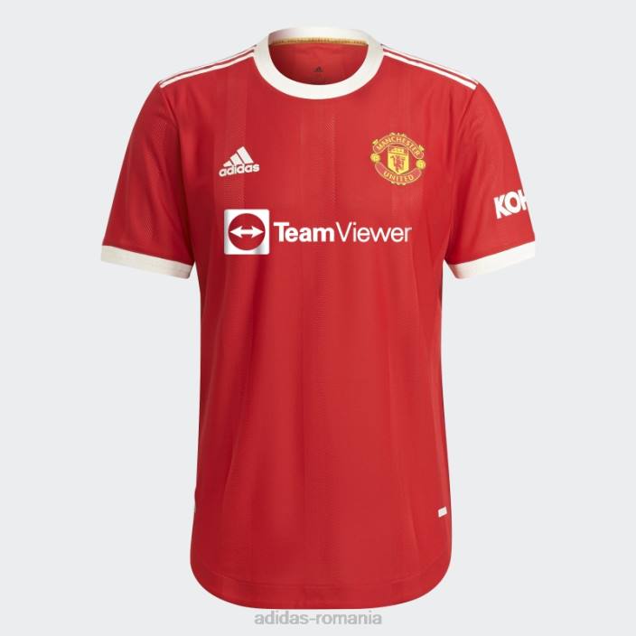 Adidas tricou autentic manchester united 21/22 acasă, roșu real bărbați roșu adevărat 2JBN14972