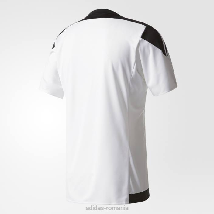 Adidas tricou cu dungi albe 15 bărbați alb negru 2JBN15161